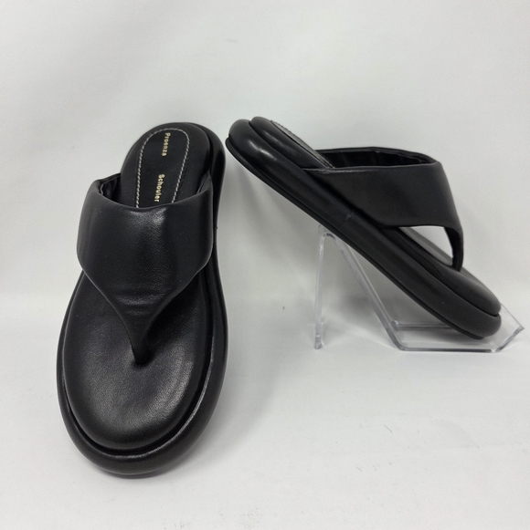 Proenza Schouler Shoes - Proenza Schouler - Pipe leather thong sandals